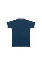 Royal Navy Admiral Polo with Jacquard Collar